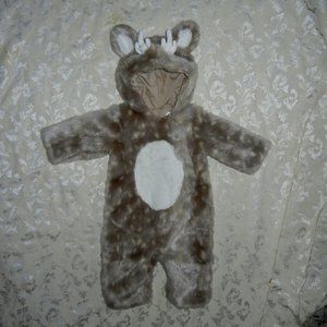 Pottery Barn Kids Baby Deer Fawn Costume 6-12mon